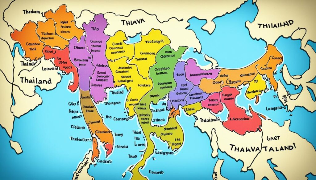 Thavung language dialects