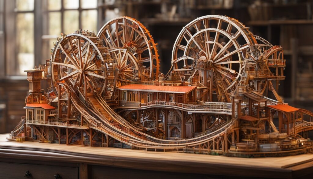 roller coaster model building